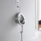 HENGCMM Urinal aus Edelstahl 304, Spülurinal für Herren, Urinal-Badezimmertoilette für Erwachsene im Haushalt/gewerblichen Bereich mit automatischem Spülsystem für den Einsatz,GroudDrainage