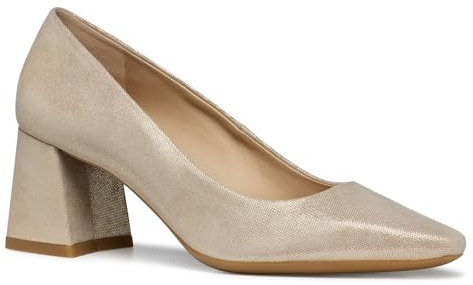 Geox Women's D GISELDA A Pump, Lt Gold, 4 UK