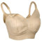 Cubble Hands-Free Pumping & Nursing Bra for Breastfeeding, Pumping or Both, Double-Layered, Front Buckle, Maternity Bra for Women (Beige, XL)