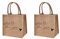 2 Stücke Jute Tasche Damen Shopper groß | Geschenktüte | Personalisiertes Geschenk Erzieher mit Herz | Abschiedsgeschenk Erzieherin Kindergarten, Geschenk Erzieherin Kita Abschied | Jute Taschen