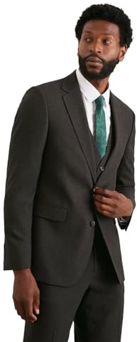 Burton Mens Essential Slim Suit Jacket (42R) (Charcoal)