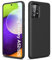Downy Hülle für Samsung Galaxy A52/A52S 4G/5G Schwarz, Ultra Dünn Weiche Premium TPU Silikon Schutzhülle, Extrem Kratzfest & rutschfest & Fallschutz Kameraschutz Handyhülle, Anti Fingerabdruck Case