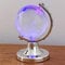 Small Statues Style Mini Globe Girl Heart Tabletop Decoration Desktop Mouse Ornament (White, 6x3.5cm)