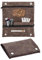 Horrex Porta Tabacco Borsello In Vera Pelle Per Cartine Filtri E Accendino Porta Tabacco Cartine e Filtri Portatabacco Uomo Porta Tabacco In Vera Pelle Borsa per Tabacco Girevole Borsa Porta (marrone)