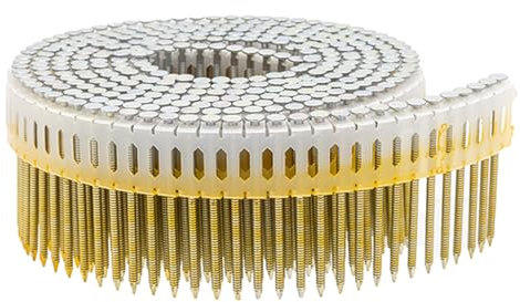 UnitSteel 0° Coilnägel für Paslode - 2,5X65mm, 3.250 stück, Kleine Verpackung, 0° Coilnägel für Druckluft-Nagler, für Paslode TJEP typ ZE Coilnagler, Ring/Verzinkt, für fast alle Marken von Tackern