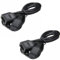 Lot de 2 Rallonges Manette 1,80 m pour Sega Megadrive/Genesis 1 & 2 – Compatible Manettes 3 & 6 Boutons – Straße Game