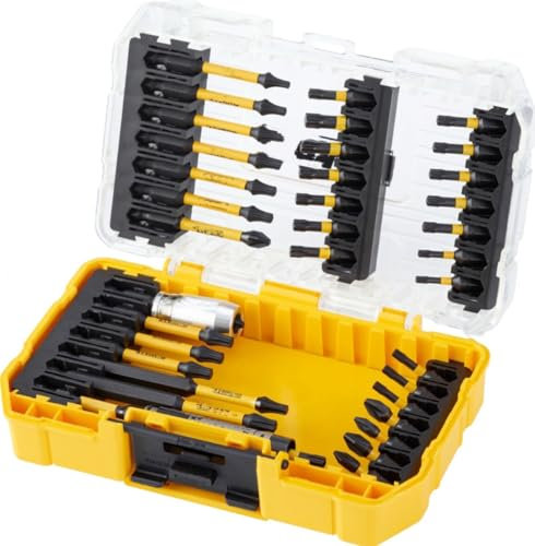 Toefficy DT70732T-QZ Screwdriver Bit Set (37PCS) New Replacement part Compatible with DEWALT