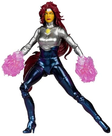 McFarlane DC Direct Blackfire (The New Teen Titans) 7in Action Figure Toys Digital Collectible | DC Direct Digital 7 Inch Action Figure Wave 6 - Blackfire