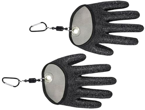 Fischereihandschuh Schnittfeste und rutschfeste Fäustlinge mit Haken
