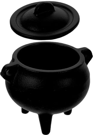 GRIRIW Porta Incienso De Hierro Fundido Minimalista Quemador De Aromaterapia para Palo Santo Y Salvia Cuenco para Quemar Varillas Y Conos Soporte Versátil para Meditación Y Ritual De Yoga