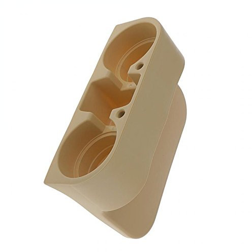 BEIGE KFZ Getränkehalter chiavi Becherhalter Ablagefach Holder Ablagefach Stauraum Kaffeehalter Flaschenhalter Burger&Cola Halter Auto PKW LKW Mittelkonsole Rücksitz zwischen den Sitzen