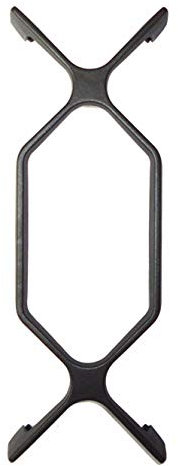 Franza Griglia in ghisa 2 fuochi sostitutivo per Whirlpool Ignis 410 x 150 mm. 481245838451 C00378568 G2519 - Prodotto originale