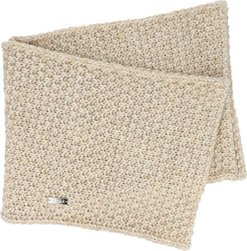 Eisglut Damen Schal Miriaml Loop, beige mel., 70x28, 19162
