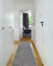 rugsx Teppich, Läufer SOFFI Shaggy 5cm; in die Küche, Halle, Korridor, grau 60x300 cm