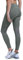 TCA SuperThermo Performance Leggings für Damen, High Waist, Blickdicht Sportleggings mit Handytasche, Laufhose für Yoga & Fitness - Hellgrün, M