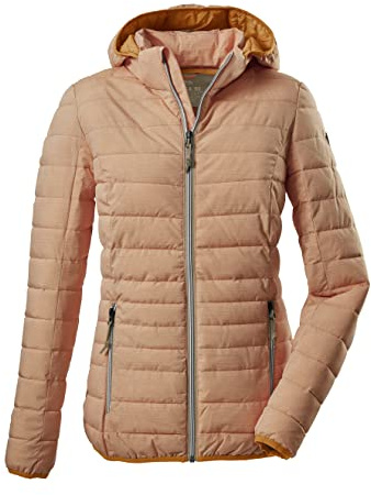 G.I.G.A. DX Damen Uyaka Stripe Casual Funktionsjacke In Daunenoptik Mit Abzippbarer Kapuze