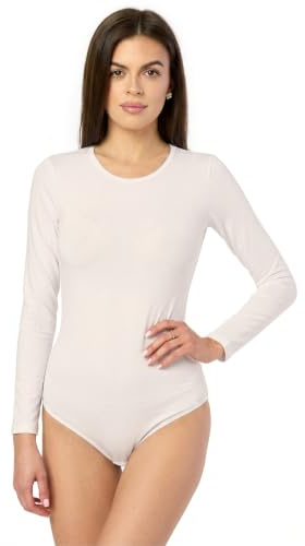 Merry Style Damen Langarm Body MS-114