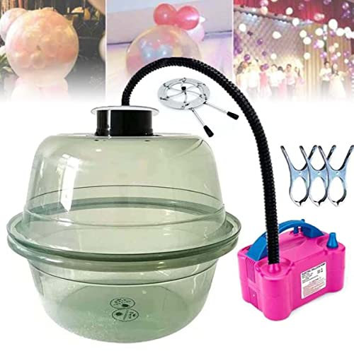 FENGSSLL Ballon Stopfmaschine,Ballons die Dekorationsversorgung füllen, 46cm Balloon Stuffer Tool Kit für Geburtstagsfeier Hochzeit,Green