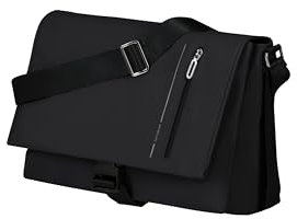 Samsonite Ongoing - Messenger-Tasche 13.3 Zoll, 36 cm, 11 L, Schwarz (Black)