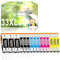 Jettruemedia 33XL Kompatible Tintenpatronen, 33XL Multipack Druckerpatronen Kompatible für Epson Expression Premium XP-540 XP-530 XP-830 XP-900 XP-640 XP-630 XP-635 XP-645 XP-7100 (15er-Pack)