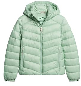 Superdry Damen Kapuzenjacke mit Fuji-polsterung Jacke (1er Pack)