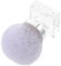 PAMINGONO Nail Cleaning Brush Applicator Ergonomic Powder Brush for Nail Dust Cleaning Portable Makeup Tool for Manicure and Care