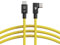 CobraTether Cable USB-C to USB-C (90°) - 10m - (10Gbit) Amarillo