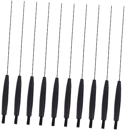 FRCOLOR 10pcs Cleaning Kit Battery Magnet Brush Universal for Reusable Nylon Brush Set