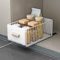 Diealles Shine Cajones Extraibles para Cocina, 24x40x17CM Bandeja Extraible Armario Cocina, Sin Necesidad de Taladrar Cajon Telescopico Cocina, Cajones Deslizantes para Cocina Armario