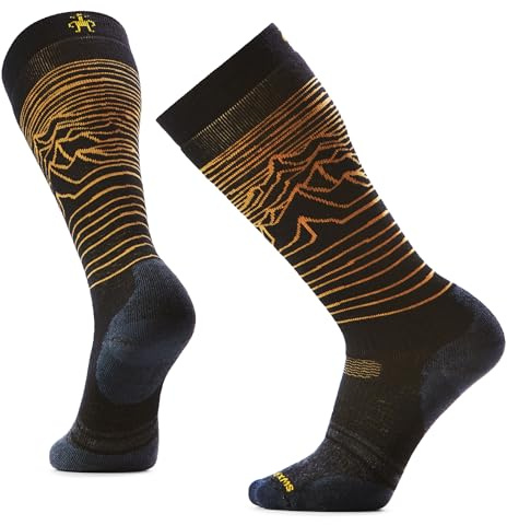 Smartwool Unisex Snowboard Full Cushion Iguchi X Arbor Over the Calf Socks Socks (pack of 1)