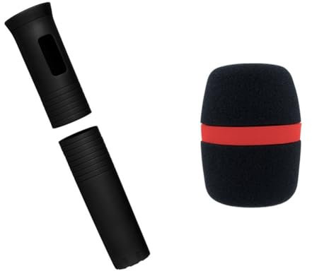 Gvvsjgdbis Elastic Wireless Microphone Protective Case Color Handle Cover Anti-Fall Protector For Ktv Stage Accessories D