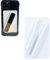 Leeneen Lippenstift-Hülle, Silikon-Lipgloss-Halter, Handyhülle, selbstklebende Lipgloss-Balsam-Halterung für iPhone und Android (weiß)