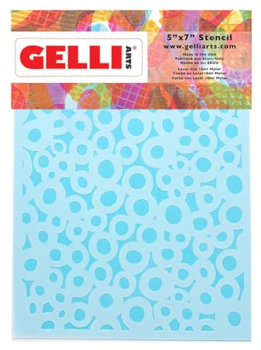 Gelli Arts Stencil Dots 12,7x17,8 cm