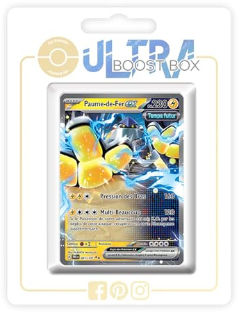Paume-de-Fer ex (Iron Hands ex) 031/131 Future - my-booster X Écarlate et Violet 8.5 Évolutions Prismatiques - Box of 10 Pokemon French Cards