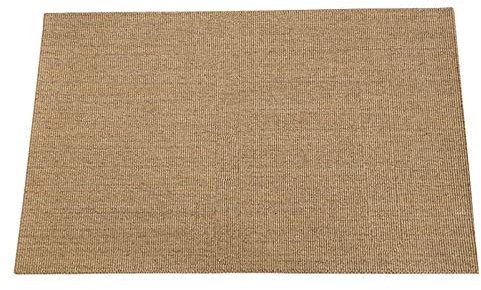 Moderner Sisal-Teppich für Wohnzimmer und Balkon, leicht zu reinigen, Jute-Teppich, Naturfaser, Katzenkratzmatte, grob, strukturiert, Beige, stilvolle Heimdekoration