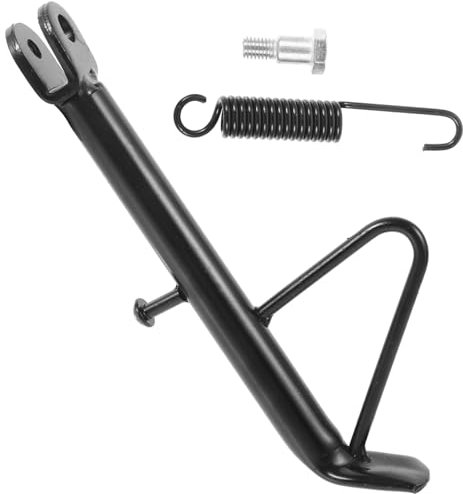 IMIKEYA Motorcycle Tripod Kickstand Metal Side Stand Support Plate Motorcycle Accessory Part for Scooter Electric Bike Side Kickstand Replacement