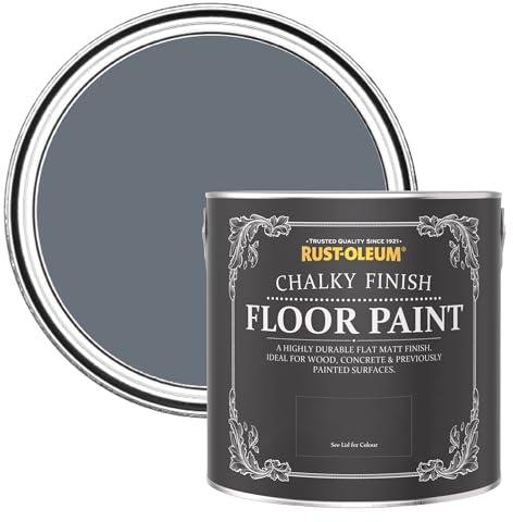 Rust-Oleum Scratch-Resistant Floor Paint in Chalky Finish - Seascape 2.5L