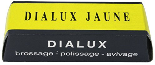 Dialux YELLOW Premium Polishing Compound Bar 100g for Polishing of Non-Ferrous Metals and Plastics
