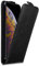 Cadorabo Hülle kompatibel mit Apple iPhone XS MAX Flip Design aus Premium Kunst Leder Flip Klappbare Stoßfeste Magnetische Cover Hülle für iPhone XS MAX Tasche in Schwarz