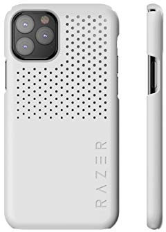 Razer Arctech Slim for iPhone 11 Pro Max Case: Thermaphene & Venting Performance Cooling - Wireless Charging Compatible - Mercury White