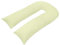 ARLINENS 9ft Long U Shaped Full Body Cuddly Comfort Pregnancy Support Pillow for side sleeping Maternity Back & Arthritis Support Pillow with free Pillow Case (Cream)