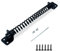 Gate Spring Closer for Wooden Gate Automatic Door Closer with Black Powder Coating Weather Resistant, Ideal for Outdoor Usage Door Closer Black -10 (250mm)