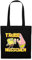 Spreadshirt SpongeBob Schwammkopf Taube Nüsschen Patrick Eis Stoffbeutel, One size, Schwarz