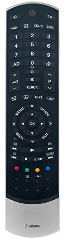 VINABTY CT-90404 Telecomando sostitutivo adatto per TV OLED TOSHIBA 4K 46TL933 47VL963 42VL963
