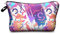 PREMYO Kosmetiktasche Klein für Handtasche - Schminktasche Damen Make Up Tasche - Federmappe Mädchen Etui Stifte Geometrie