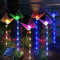 Abkshine Set of 6 Butterfly Solar Garden Lights, Waterproof Outdoor Color Changing Solar Decorative Butterfly Graden Ornaments for Yard Halloween Christmas Decorations,Unique Gardening Gifts for Women