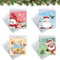 zhongguoqiaomao 400 Pcs Weihnachten Süßigkeiten Taschen Selbstklebend tüten Transparent klein zellophantüten mit Boden flachbeutel plastiktüten plätzchen Geschenktüten für Schokolade Bonbons