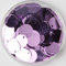 30 mm bunte große Pailletten, PVC, flach, rund, lose Pailletten, Pailletten, Nähen, Basteln, DIY, Scrapbooking, Anhänger, Paillettenbesatz, 10 g, Hellviolett, 30 mm, 10 g, 36 Stück