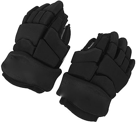 Hocky Spielerhandschuh, Straßenhockey-Handschuhe, Hockey-Ausrüstung, Biegsame Fingerschutzhandschuhe Für Eishockey, Unihockey, Rollhockey, Klassische Passform, 8/9/10 Zoll(9 inch)