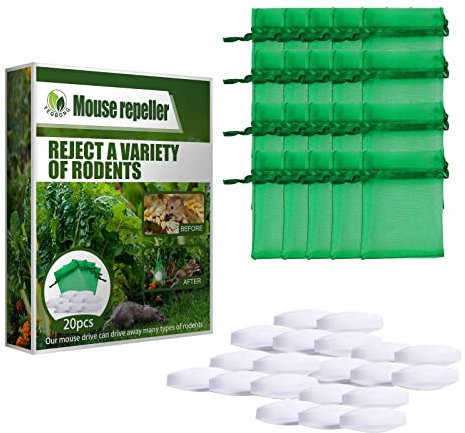 Natural Mouse Repellent Peppermint Oil,Keep Mice Out for House Peppermint Oil for Mice and Rats Mouse Squirrel for Home Garages RV Closets Trucks Car Engines